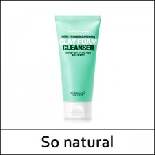[So natural] ★ Mini ★ Pore Tensing Carbonic Clay Foam Cleanser 50ml